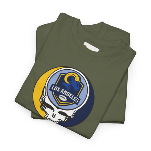 Grateful Dead - Los Angeles Rams Grateful Dead Steal Your Face T-Shirt - NFL - StealieShop